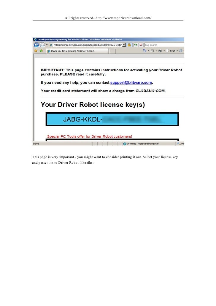 driver robot free download