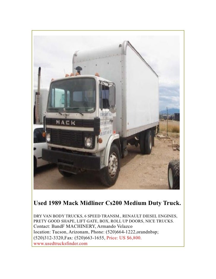 Used F Dump Bed Used F Dump Bed