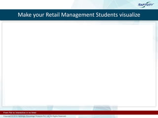 Make your Retail Management Students visualize
 