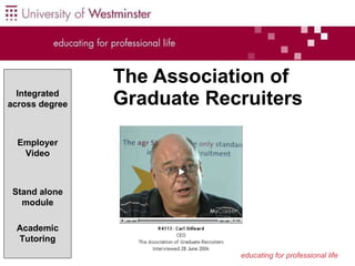 Use ePortfolios at The University Of Westminster | PPT