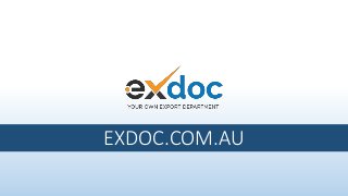 EXDOC.COM.AU
 