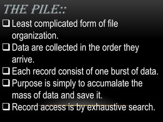 Complicated File file system in operating system | PPTX