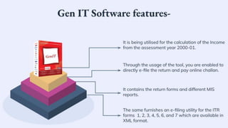 Types of 6 Useful Modules of Genius Tax Software | PDF