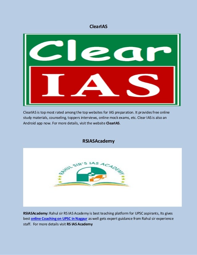 Useful apps and website for upsc preparation