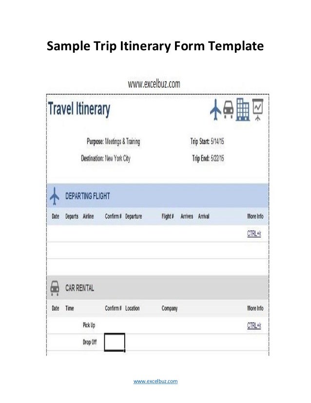 Business Itinerary Template from image.slidesharecdn.com