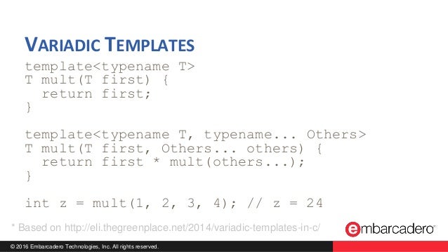c variable arguments vs variadic templates useful c features you should be using c variable arguments vs variadic templates useful c features you should be using