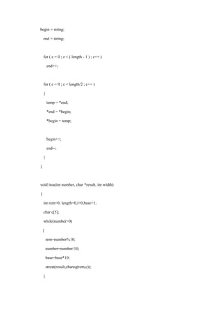 Useful c programs | DOC