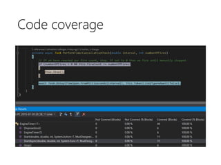 Code coverage