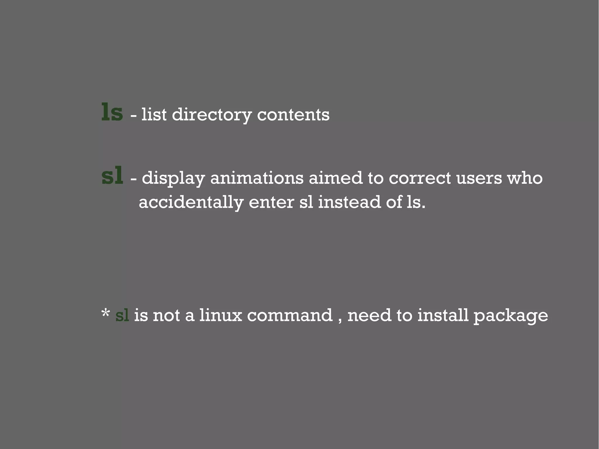Useful Linux Commands | PPT | Free Download