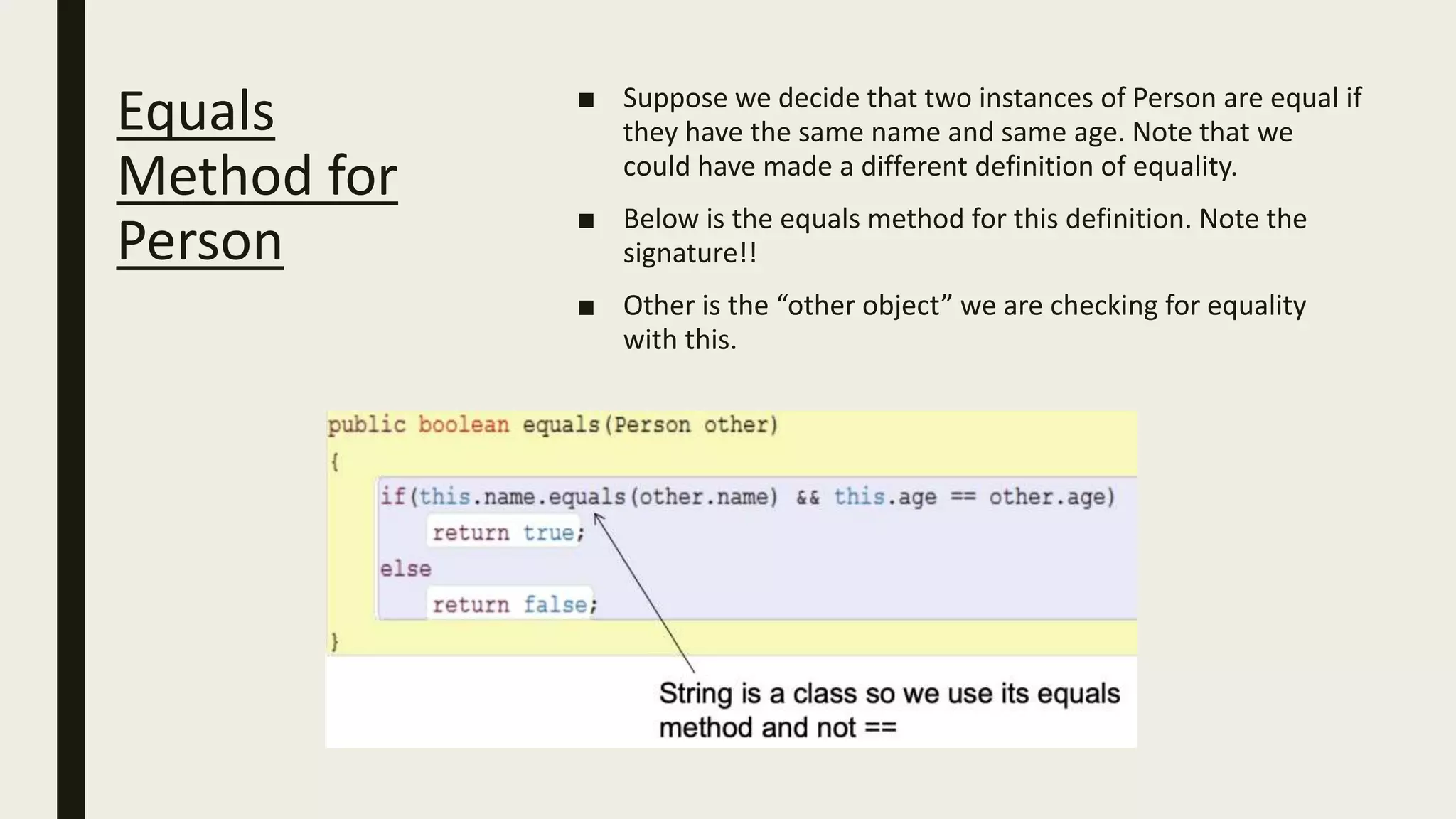 Some Important Methods in JAVA | PPT