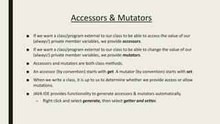 Some Important Methods in JAVA | PPT