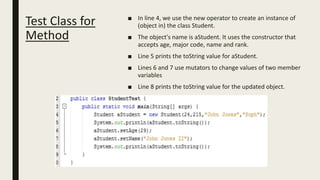 Some Important Methods in JAVA | PPT
