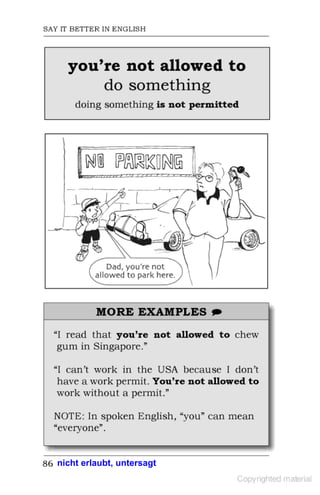 nicht erlaubt, untersagt
 