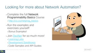 Useful Python Libraries for Network Engineers - PyOhio 2018 | PDF