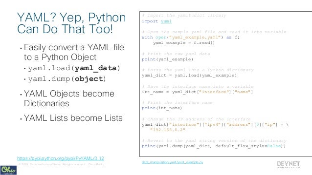 Useful Python Libraries for Network Engineers - PyOhio 2018