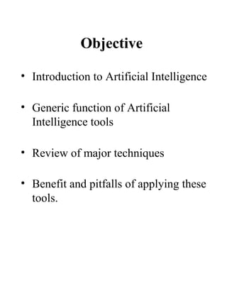Useful Techniques in Artificial Intelligence | PPT