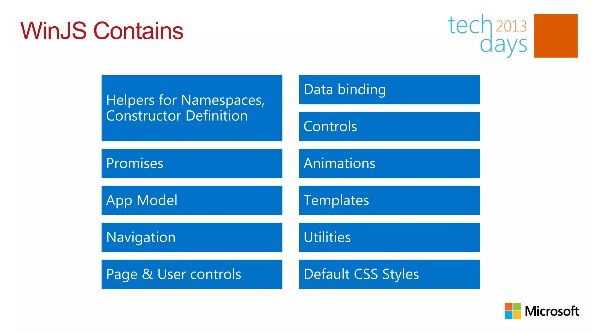 WinJS Contains
 