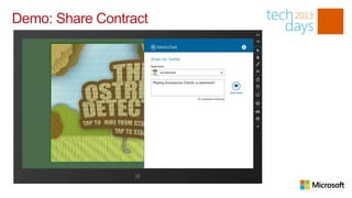 Demo: Share Contract
 