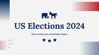 US Elections 2024
Here is where your presentation begins
 