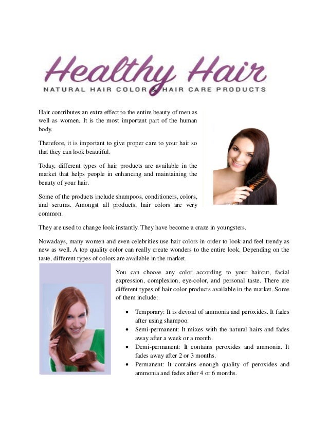 Use Natural Hair Colour To Get The Best Results