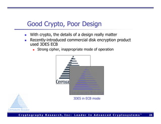 Using FreeBSD to Design a Secure Digital Cinema Server (Usenix 2004)