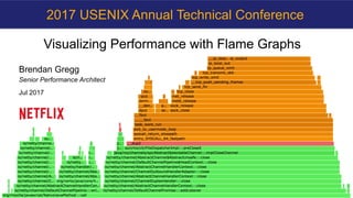 Visualizing Performance with Flame Graphs
Brendan Gregg
Senior Performance Architect
Jul 2017
2017 USENIX Annual Technical Conference
 