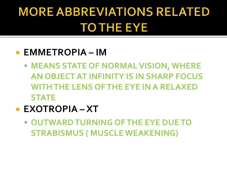 Use Of Abbreviations In Medical Terminology
