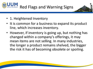 Inventory System Flags Use of Accounting Information in Business Analysis and Valuation (L2).pptx