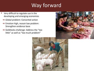 Present and future use of antimicrobials in pigs with case studies from Uganda and Vietnam