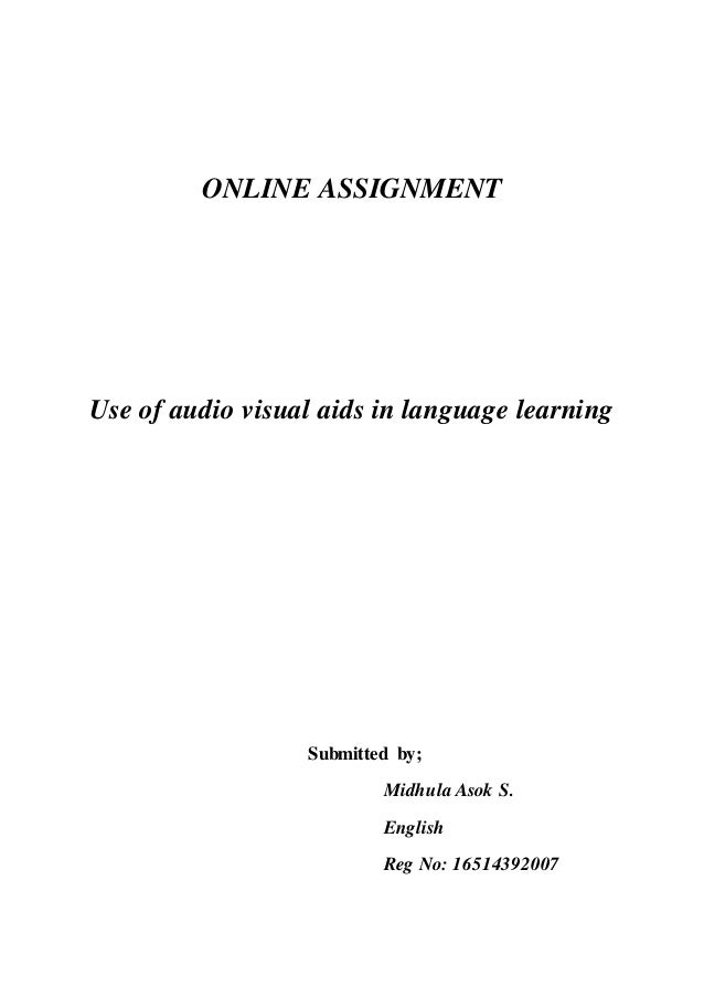 Use Of Audio Visual Aids In Language Learning