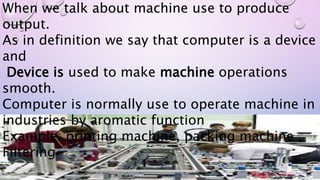 Use of computer in economics | PPTX