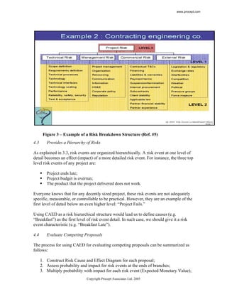 Use of Causeand Effect Diagrams for Risk Management | PDF