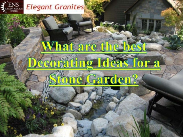 Use Of Decorative Stones In A Garden