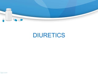 Use of diuretics in congestive heart failure. pptx | PPTX