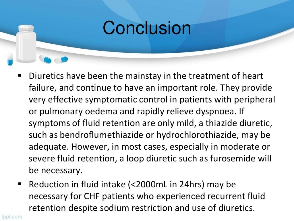 Use of diuretics in congestive heart failure. pptx