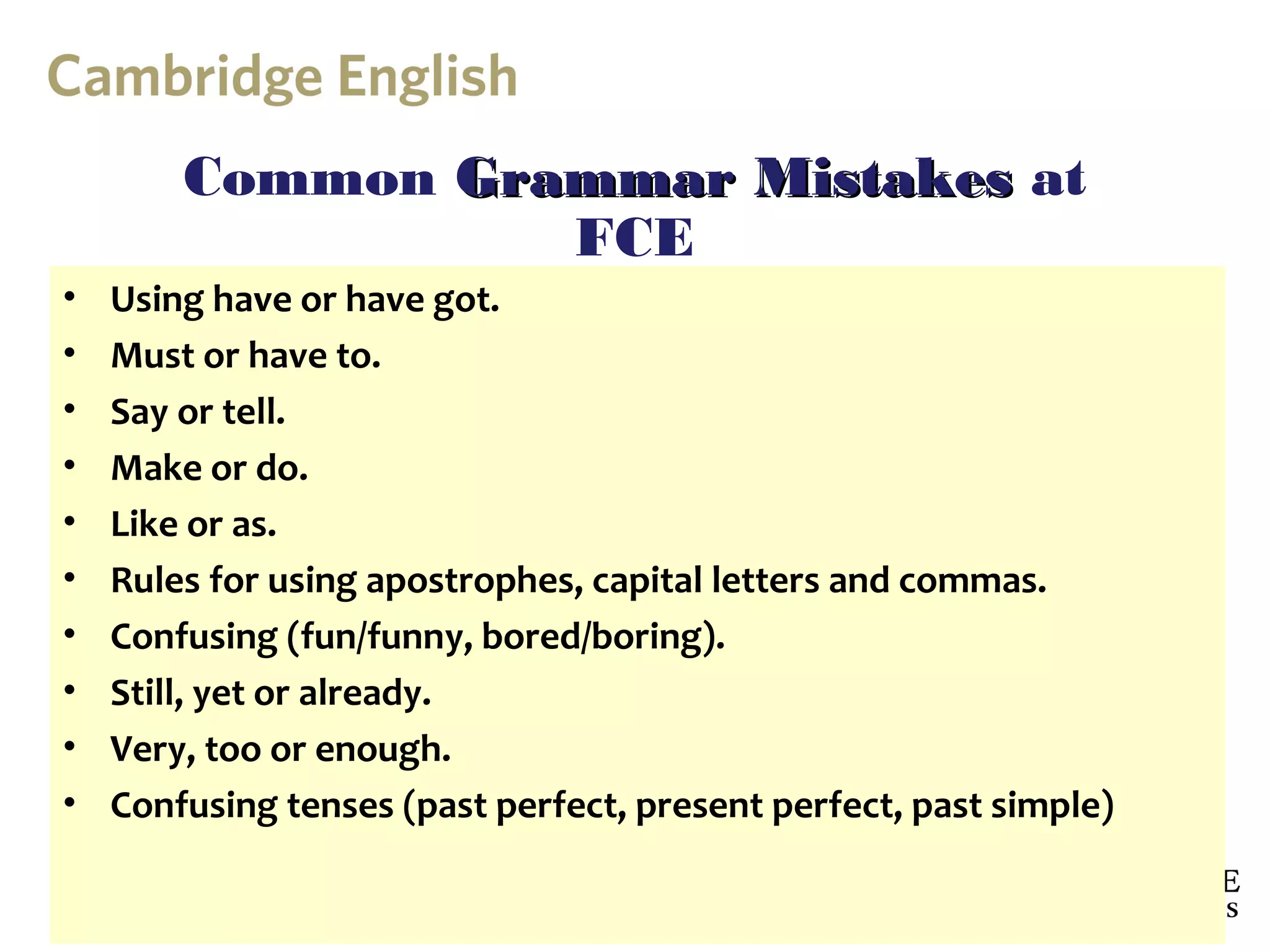 Use of English Explanation | PPT