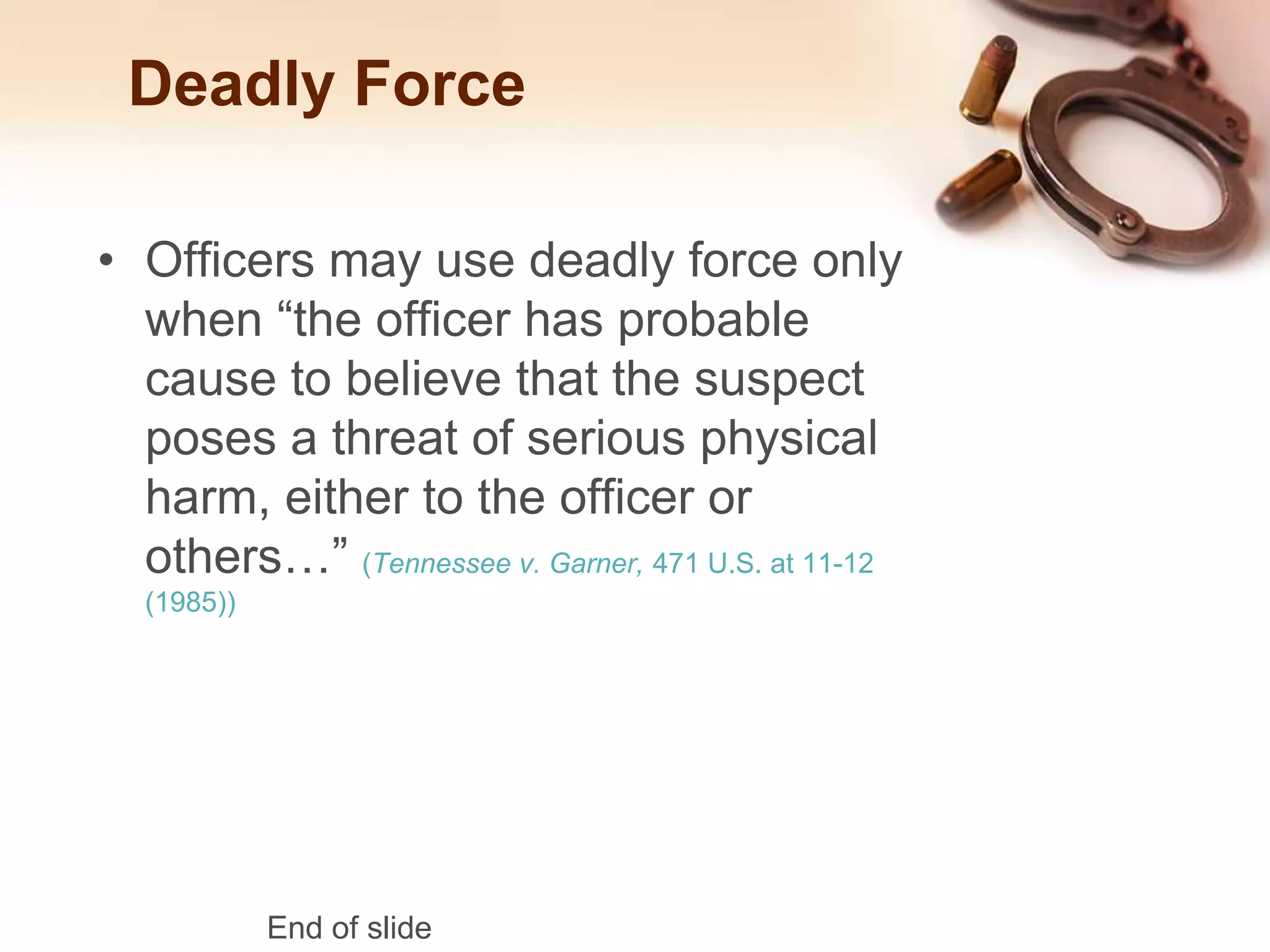 Use Of Force 09