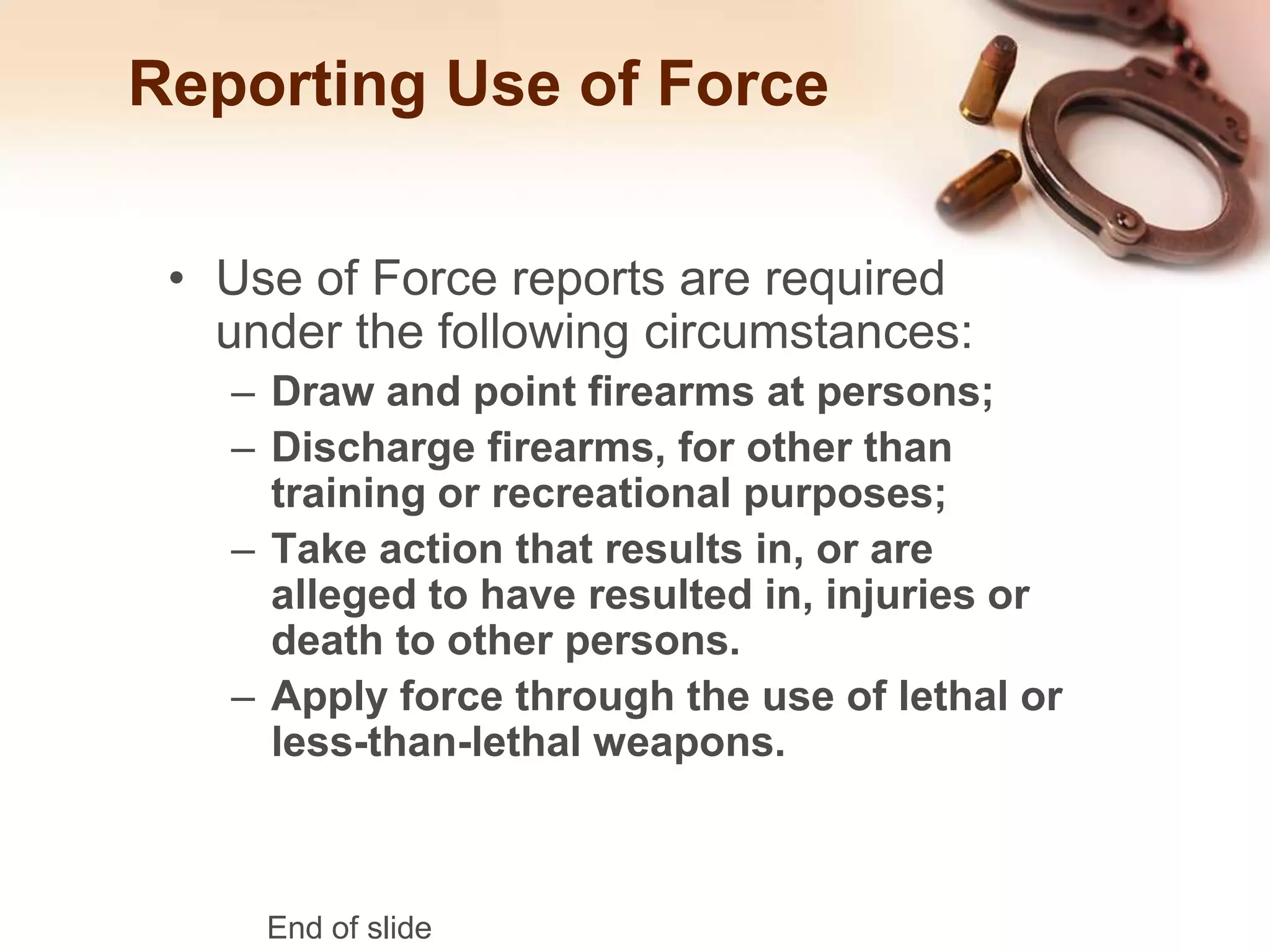 Use Of Force 09