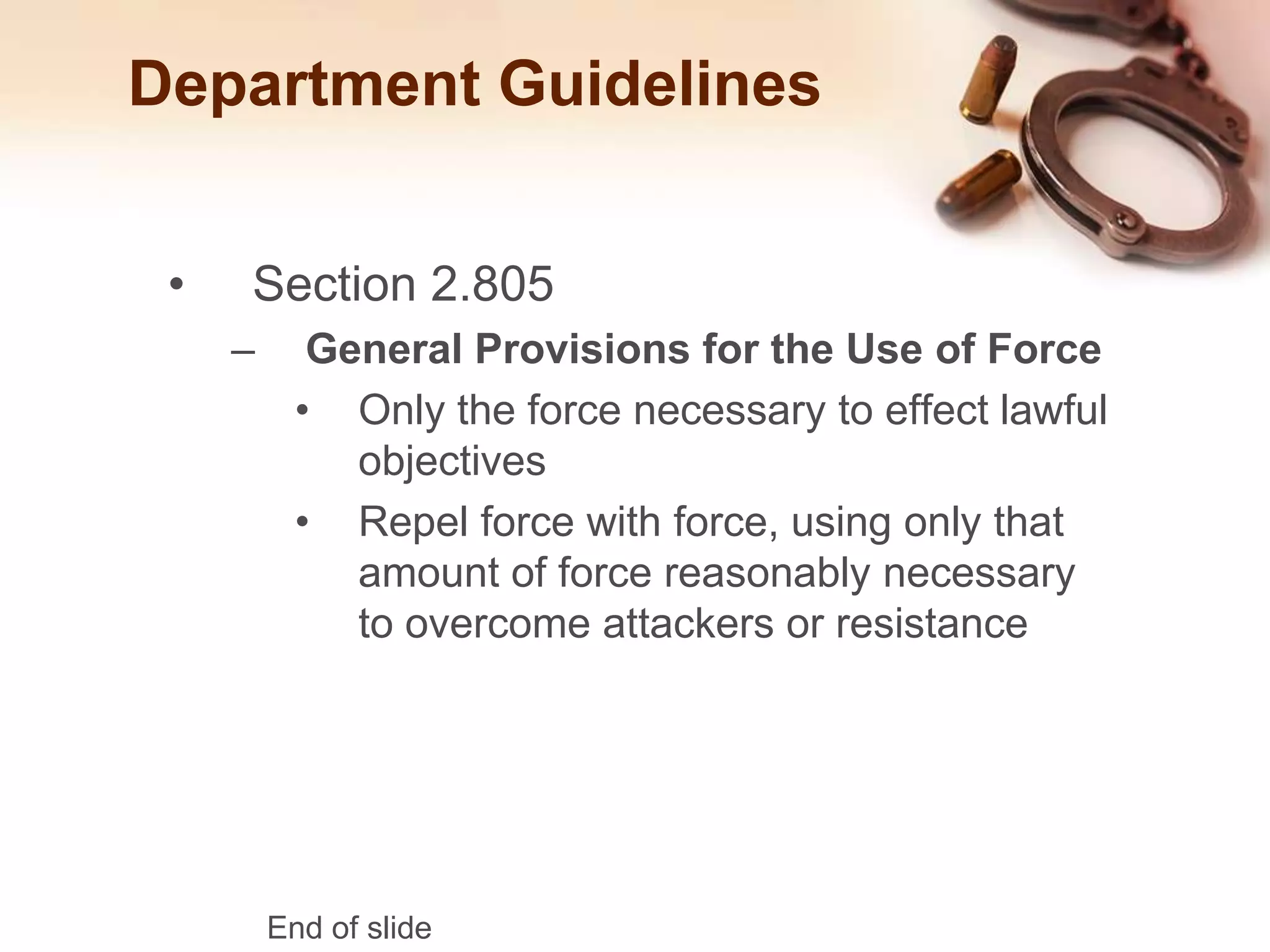 Use Of Force 09