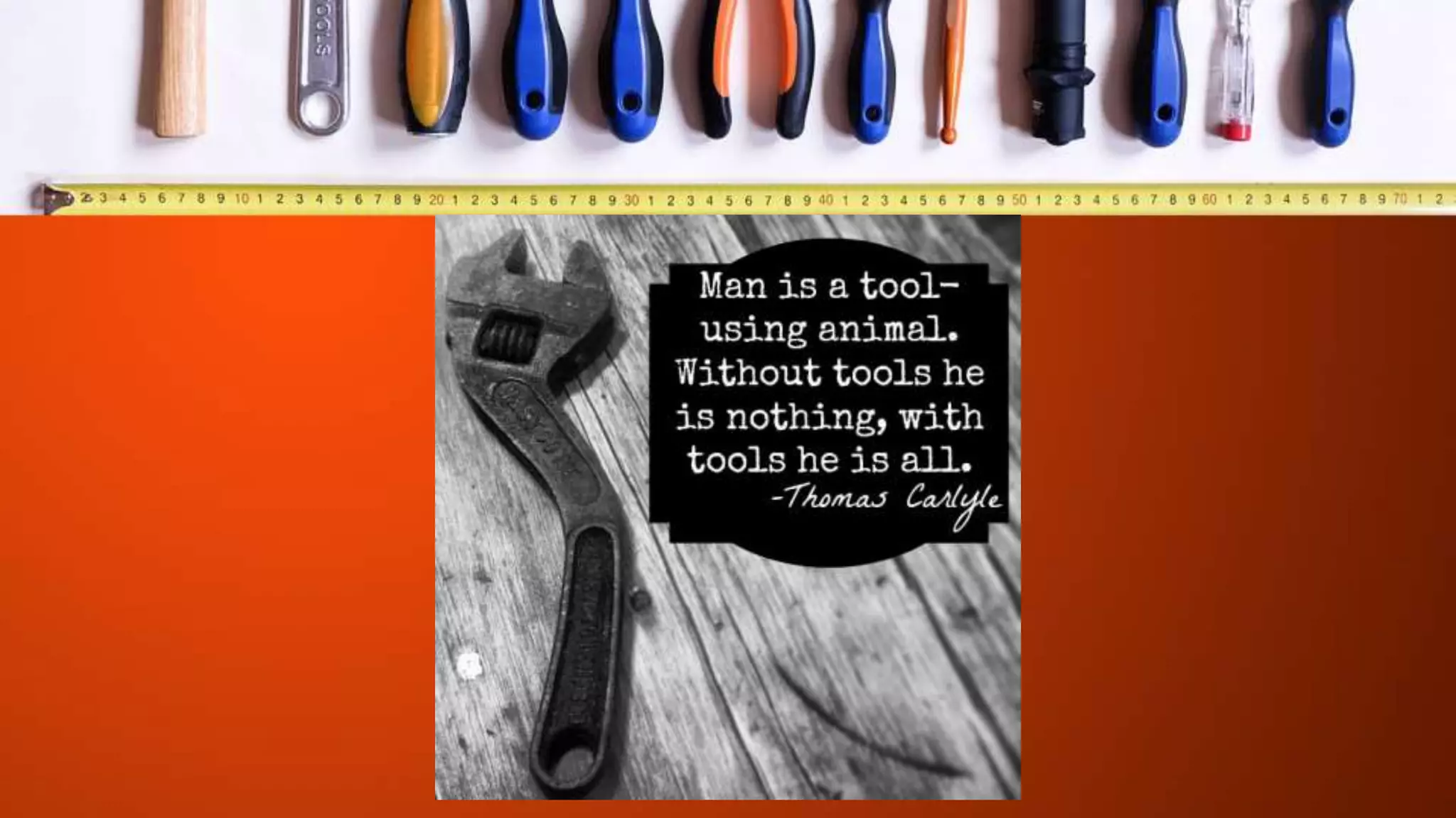 Use of hand tools
