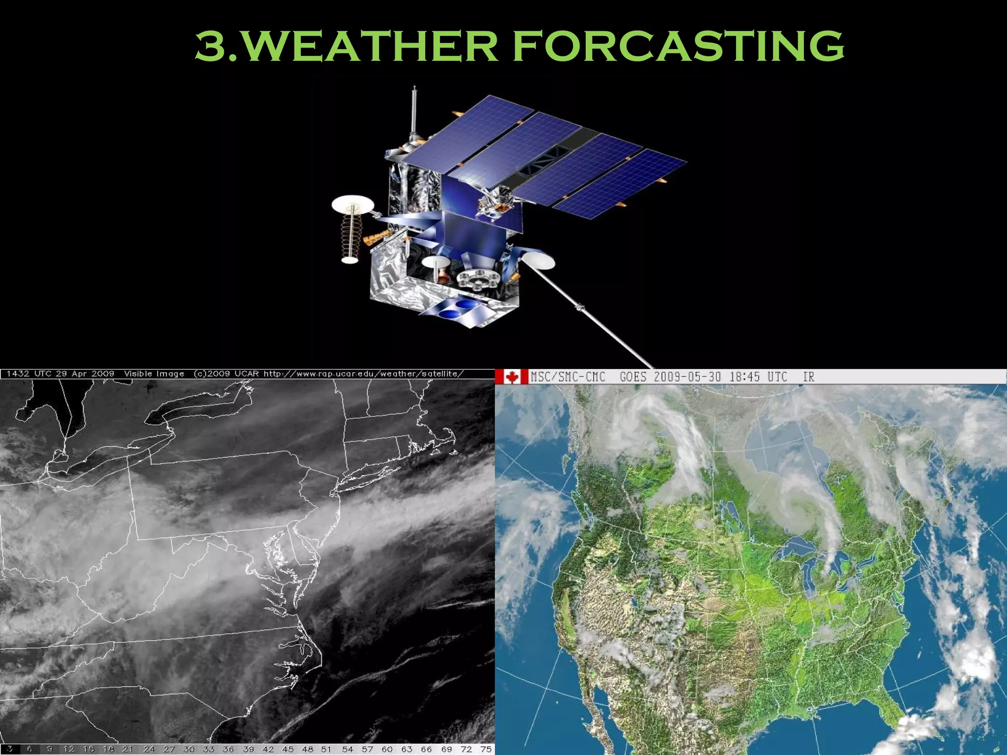 3.WEATHER FORCASTING 