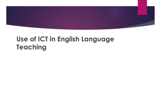 Enhancing English Language Teaching Through ICT Integration and Tools | PDF