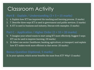Use_of_ICT_in_Various_Sectors with examples.pptx