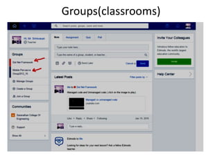 Groups(classrooms)
 