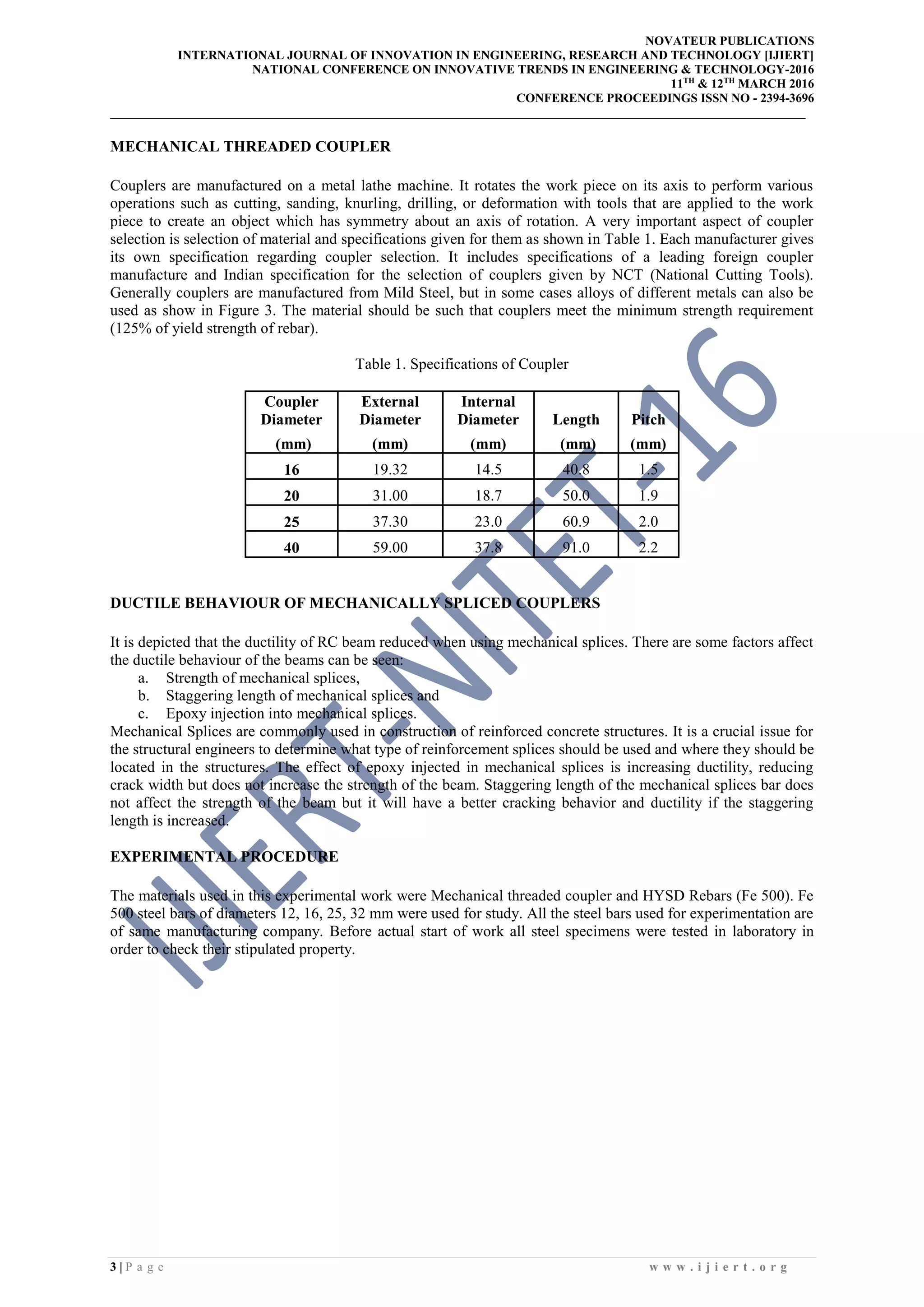 Use of mechanical_splices_for_reinforcing_steel | PDF