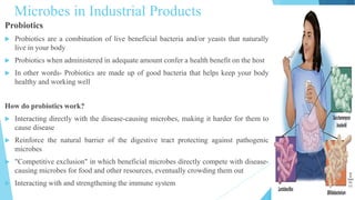 industrial uses of microbes
