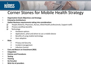 Use of mobile device in health care setting | PPTX