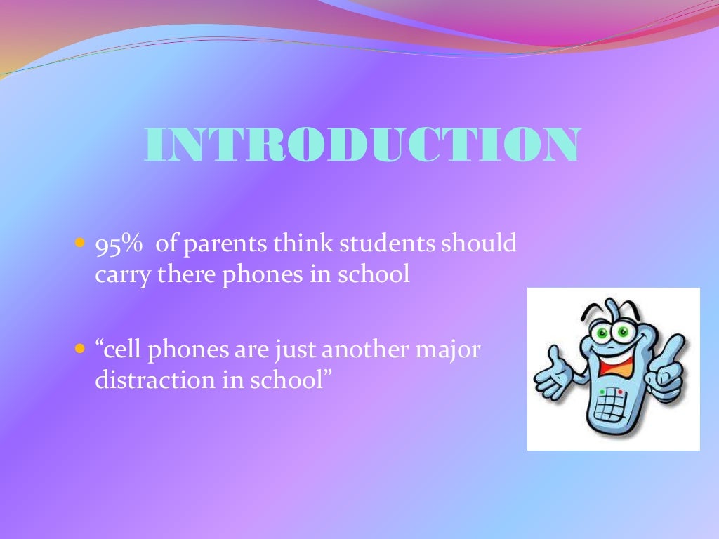 USE OF MOBILE PHONE IN SCHOOLS/COLLEGES