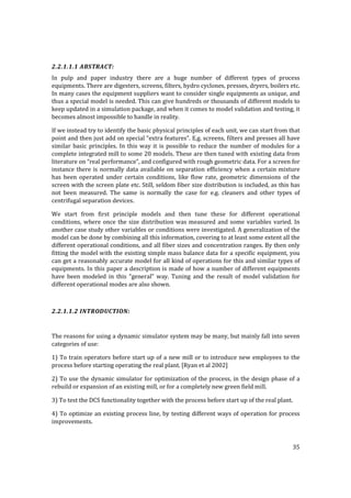 Use of modeling and simulation in pulp and paper making | PDF