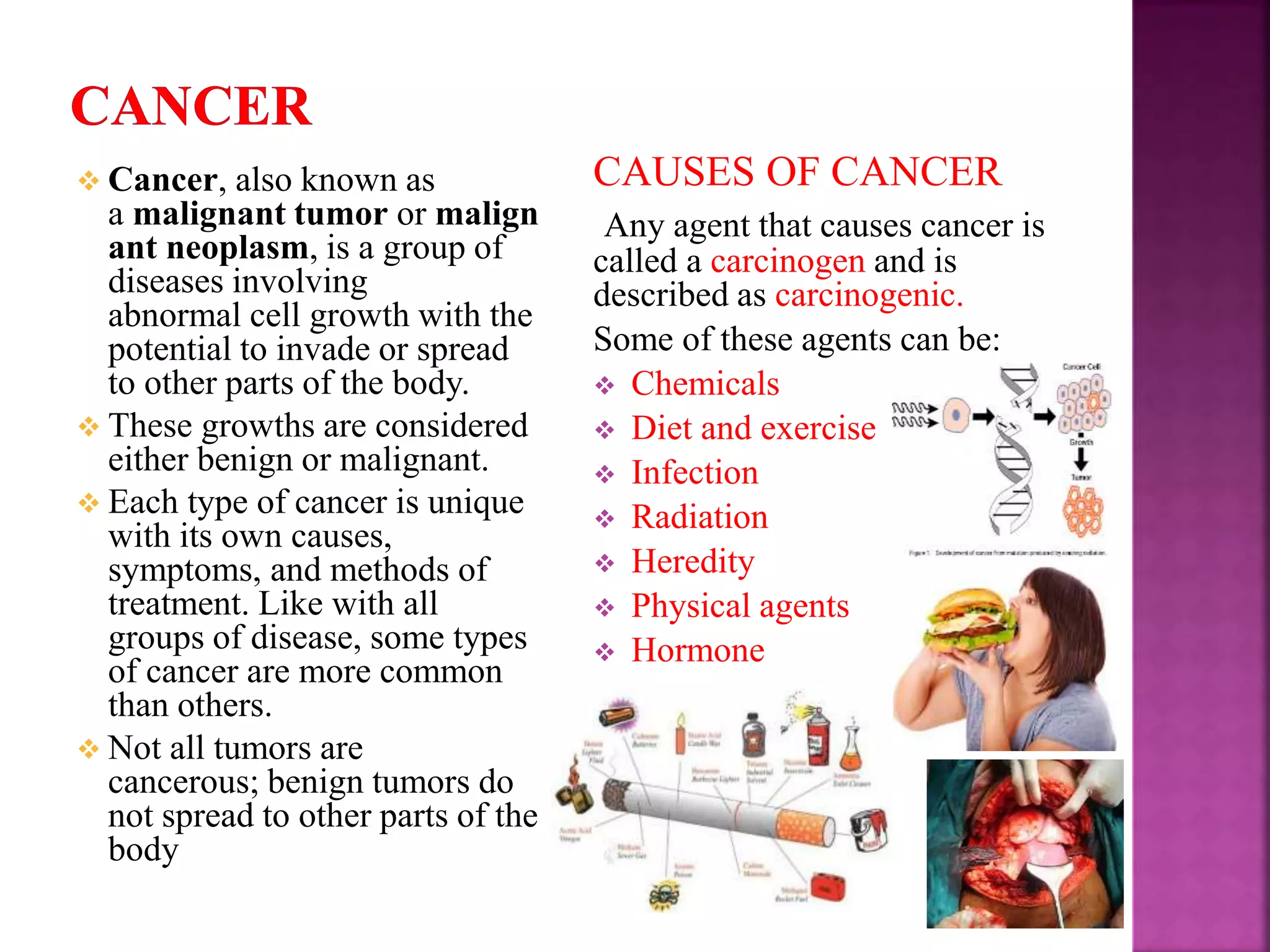 Use of Nanotechnology in Diagnosis and Treatment of Cancer | PPTX